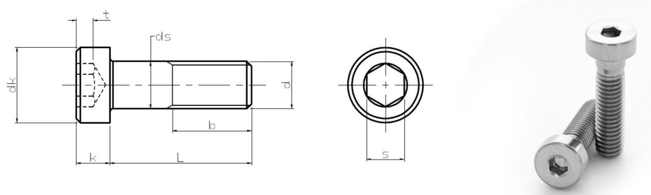 Hexagon Socket Thin Head Cap Screws