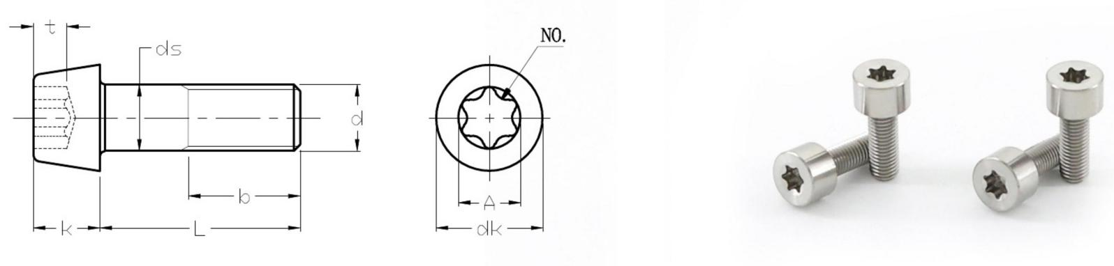 Hexalobular Socket Head Cap Screws