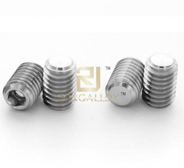 GB/T77 Stainless Steel Hexagon Socket Set Screws with Flat Point