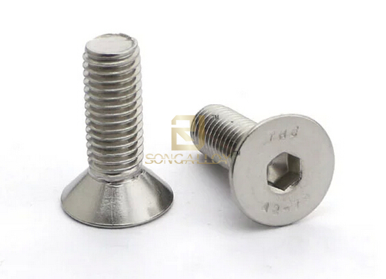 GB70.3-2008 Titanium Hexagon Socket Coutersunk Head Screws