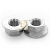 Titanium GB/T6177.1 Hexagon Flange Nuts-style2