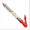 Titanium Pegs Outdoor Camping V-Type Tent Stakes Portable Tent Titanium Nail