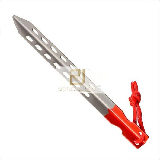 Titanium Pegs Outdoor Camping V-Type Tent Stakes Portable Tent Titanium Nail