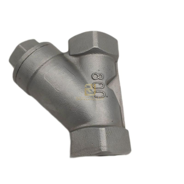 Stainless Steel Y-Strainer Thread End 800wog