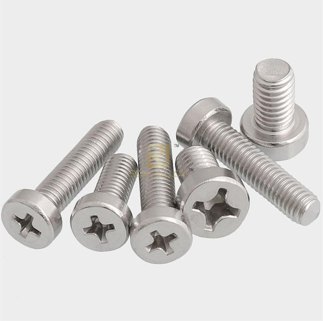ISO 7048 Titanium Cross Recessed Head Cap Screws