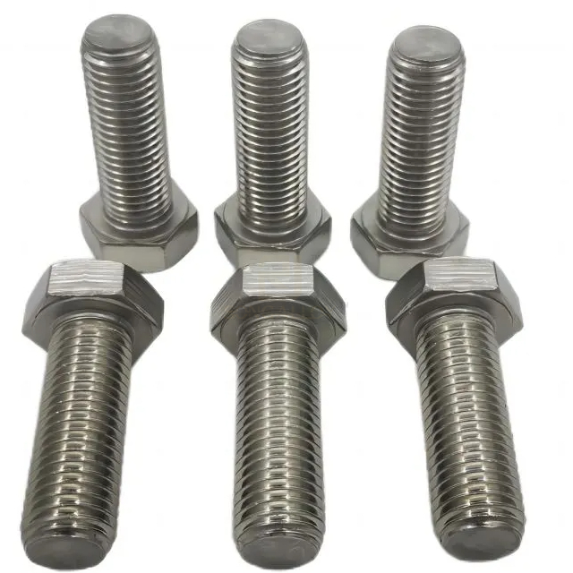 GB/T 5783 Hexagon Head Bolts Full Thread Stainless Steel