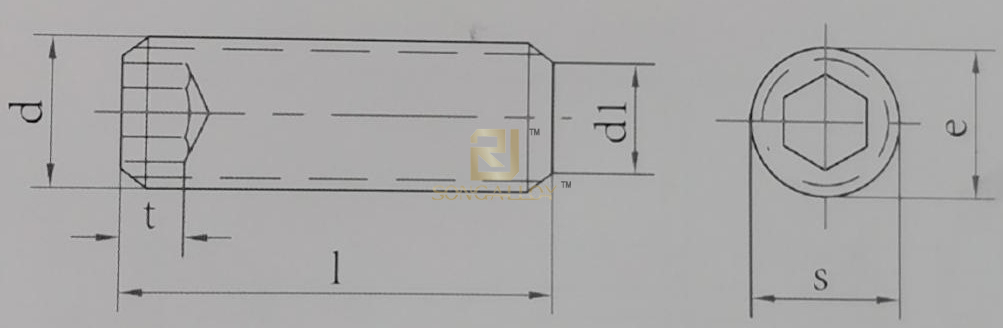 DIN913 screw