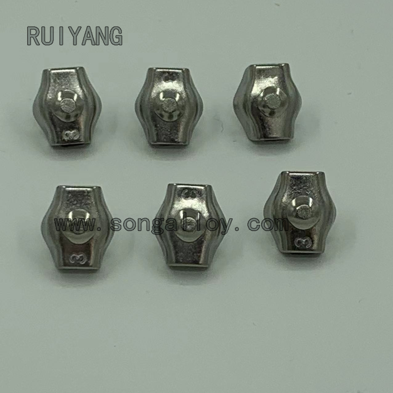 m3 stainless steel rope clamps