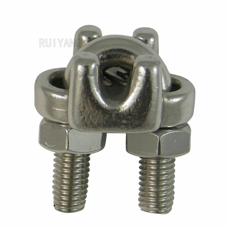 Stainless-Steel-DIN741 Wire Rope Clamp