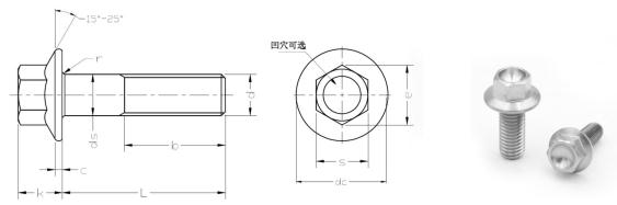 ANSI ASMEB18.2.1 Hexagon flange screws