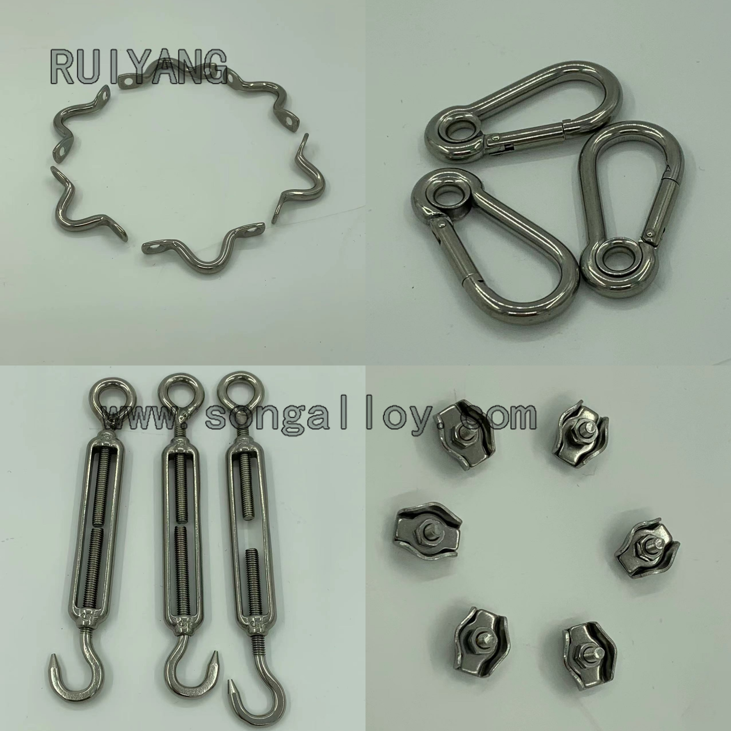 stainless tent hardware