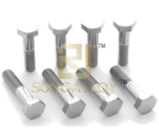 ISO4014 Titanium Hexagon Head Bolts-Half Thread