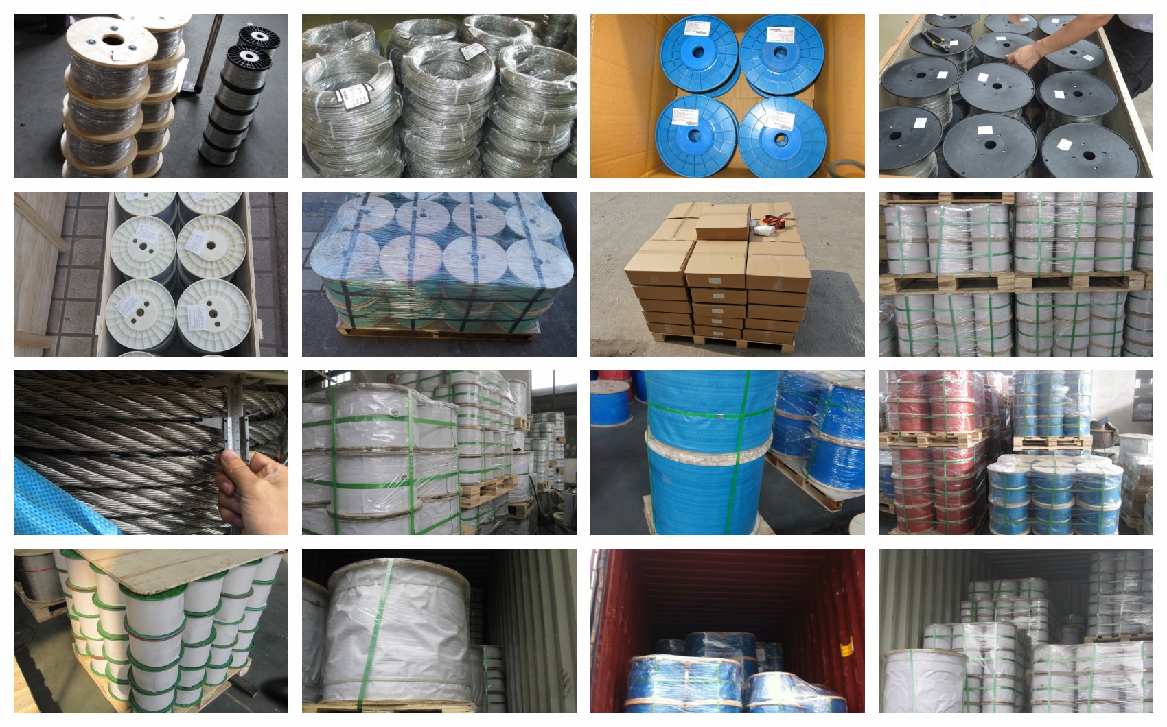 wire rope package and delivery