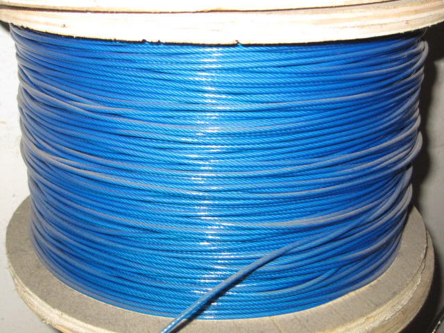 coated stainless steel wire ropes
