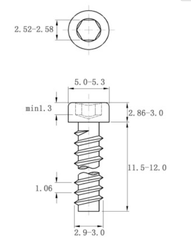 M3X12 SCREW