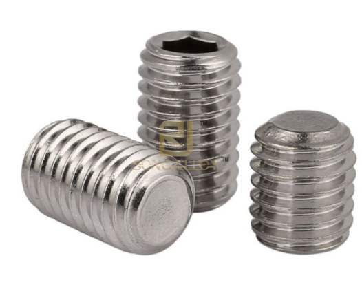 DIN913 Hexagon Socket Set Screws with Flat Point