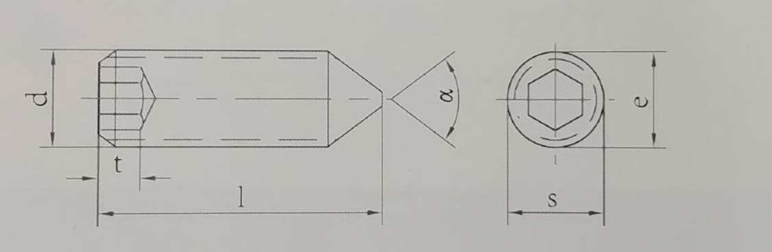 din914 Titanium screw