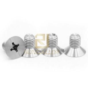 ANSI/ASME B18.6.3 TABLE2 Cross Recessed Countersunk Head Titanium Screws