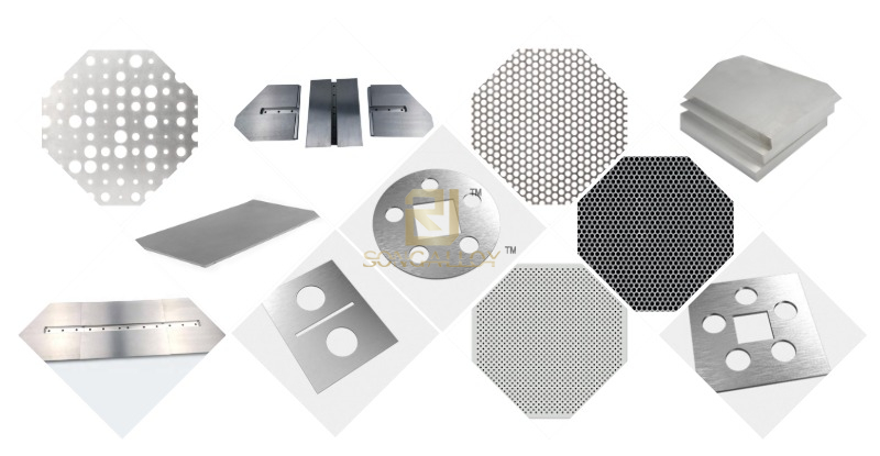 Perforated Titanium plate