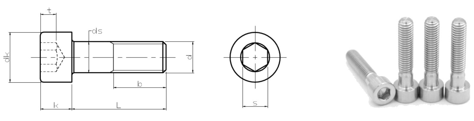 Hexagon Socket Head Cap Screws