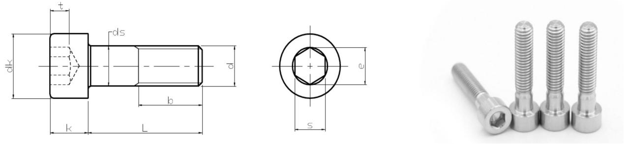 Hexagon socket head cap screws